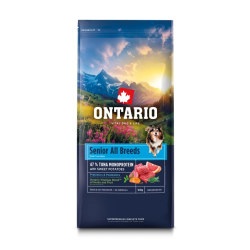 Ontario Senior All Breeds Monoprotein Tuna & Sweet Potatoes 2,25 kg